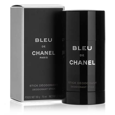 blue de chanel deodorant stick 75ml 2.5oz|bleu de chanel roll on.